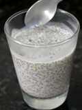Pudim de Chia com Leite de Coco