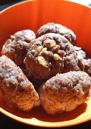 Una foto de Galletitas saludables con coco y nueces