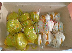Foto resep Banana pop topping glaze