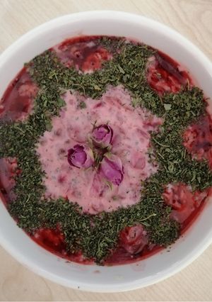 عکسی از دستور بورانی لبو