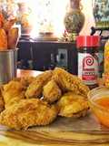 Fried Chicken Wings with Spicy Honey Butter