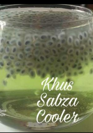 A picture of Traditional Khus Sherbet.