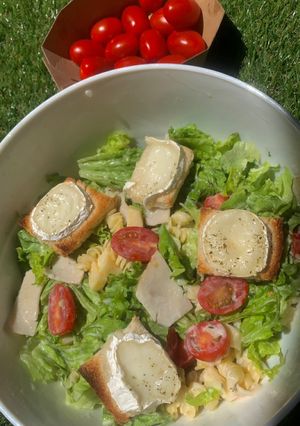 Une photo de Salade de pâtes ☀️🥗