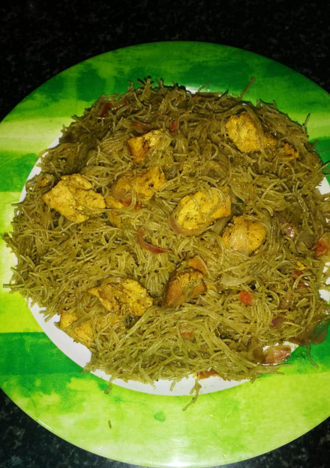 சிக்கன் சேமியா பிரியாணி #the.chennai.foodie செய்முறை முக்கிய புகைப்படம்