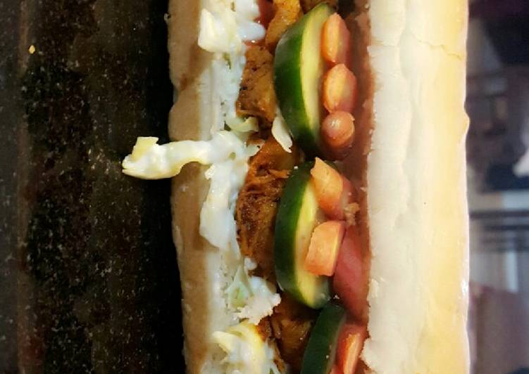 Recipe of Any-night-of-the-week Chicken tikka sandwich