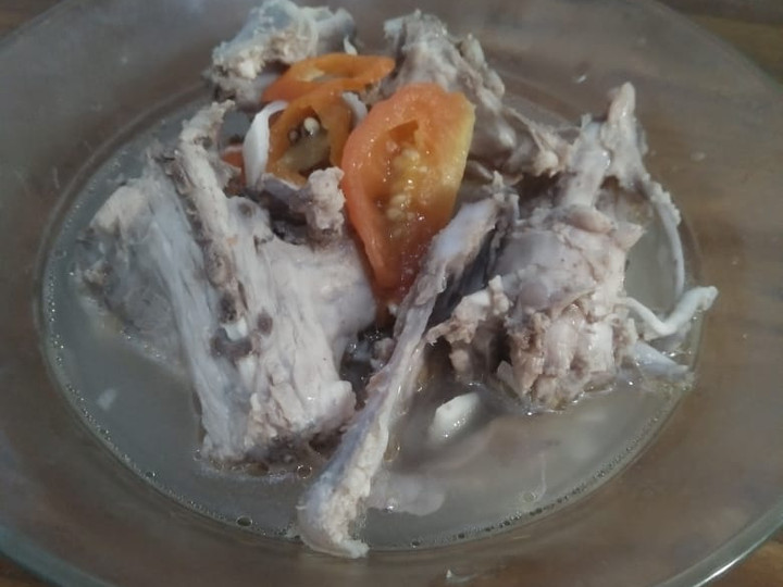 Standar Resep memasak Asem Asem Tulang Ayam dijamin istimewa