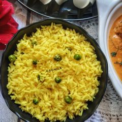 A picture of Peas pulao.