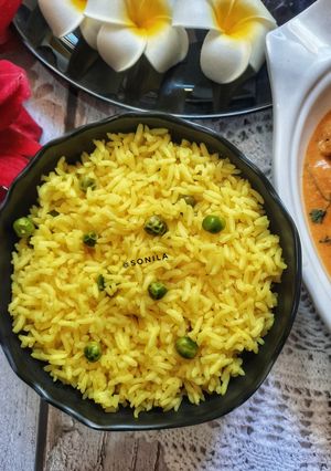 A picture of Peas pulao.