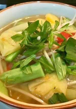 Hình của món Canh chua Nam bộ.