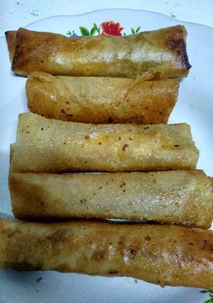 Foto resep Banana chess roll crispy aka pisang aroma keju