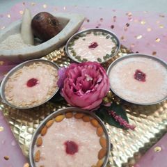 A picture of Beetroot phirni mother's recipe.