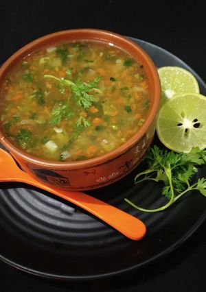 A picture of Lemon Coriander Soup.