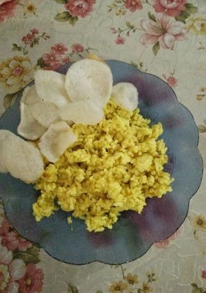 Foto resep Nasi goreng kunyit simpel #schoolmemories