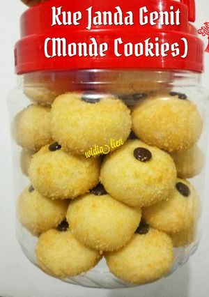 Foto resep Kue Janda Genit (Monde Cookies)