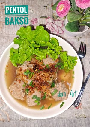 Foto resep * Pentol Bakso *