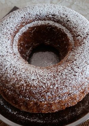 A picture of Carrot and Banana Cake.