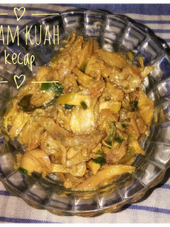 Foto resep Ayam kuah kecap (toping mie ayam)