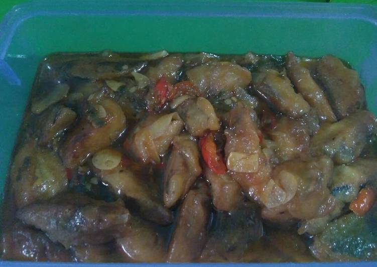 Langkah memasak Tongkol Tepung Kuah Mentega, Menggugah Selera