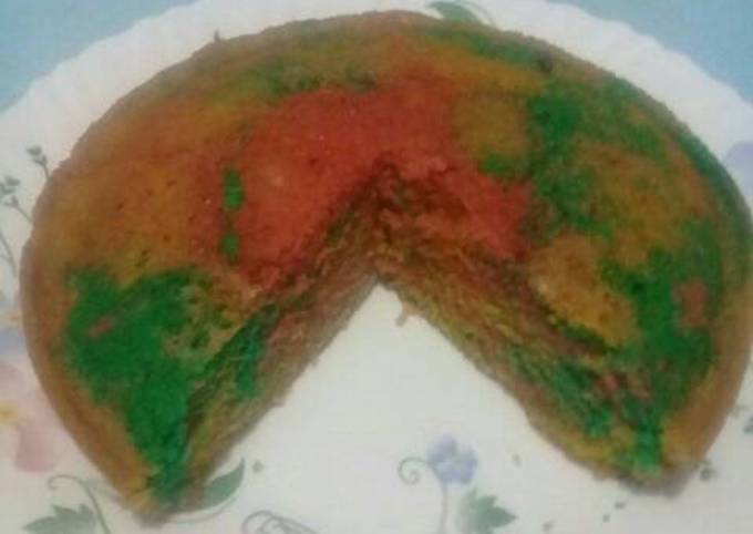Recipe of Super Quick Marble cake
