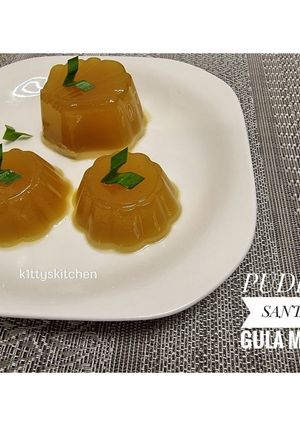 Foto resep Puding Santan Gula Merah