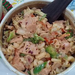 A picture of Chilli maxican pasta.