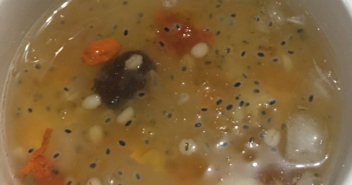 Resep Peach Gum and Snow Bird Nest Dessert oleh Ester Lamda Cookpad