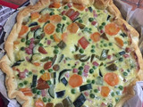 Torta salata con verdure