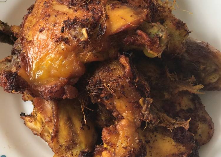 Resep: Di RumahAyam goreng lengkuas 4 bahan