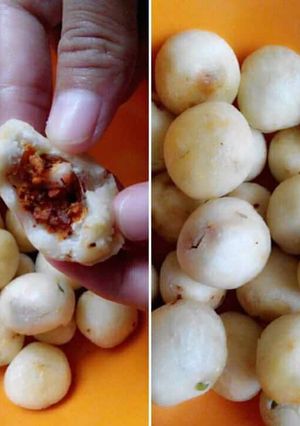 Foto resep Cimol pedas isi ayam boncabe