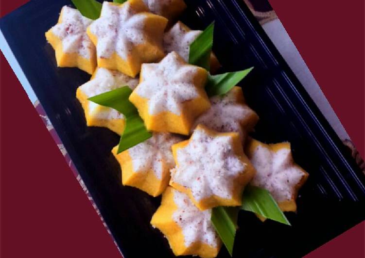 Bagaimana memasak Putu ayu labu kuning Anti Gagal