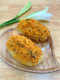 Spicy Chicken Floss and Seaweed Bánh Mì