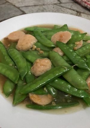 Foto resep Kapri tumis bakso udang