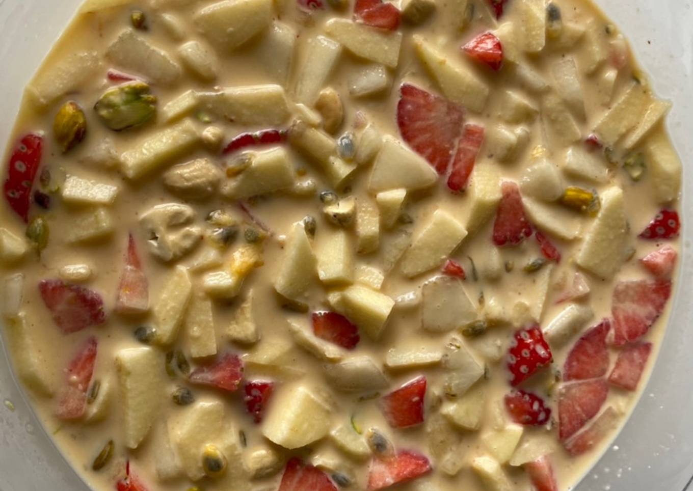 Fruit and nut salad