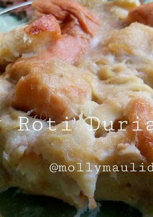 Foto resep Puding Roti Durian