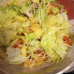 A picture of A Salad for my Granddaughters.