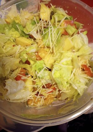 A picture of A Salad for my Granddaughters.