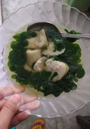 Foto resep Lontong kelor