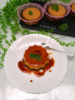 Foto resep Puding Coklat Karamel