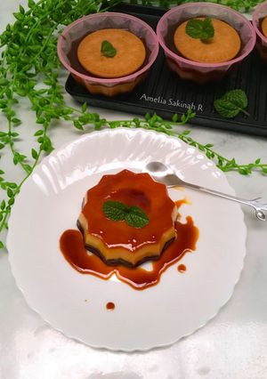Foto resep Puding Coklat Karamel