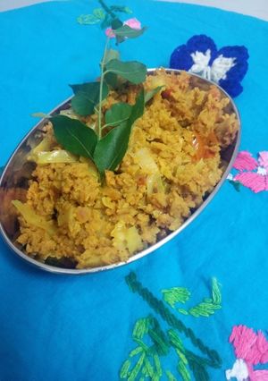 A picture of Soya cabbage stir fry.