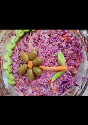 عکسی از دستور 💙سالاد کلم💙🥗