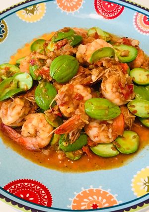 รูปของ สะตอผัดกุ้ง #อาหารไทยง่ายๆ