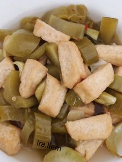 Foto resep Tumis Tahu Sayur Asin