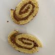 Gâteau roulé fourrage praliné