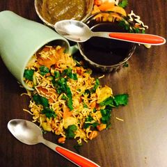 A picture of Maggi Bhelpuri....#diwali.