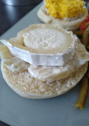 Une photo de Muffin oignon chevre