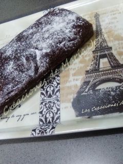 Una foto de Bizcocho de chocolate 2 ingredientes (sin gluten)