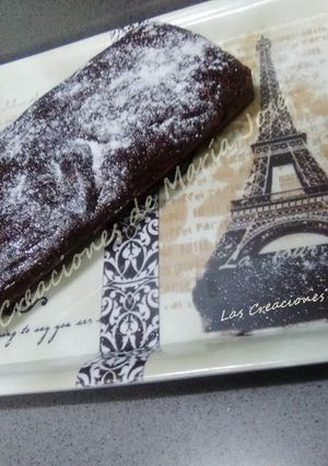 Foto principal de Bizcocho de chocolate 2 ingredientes (sin gluten)