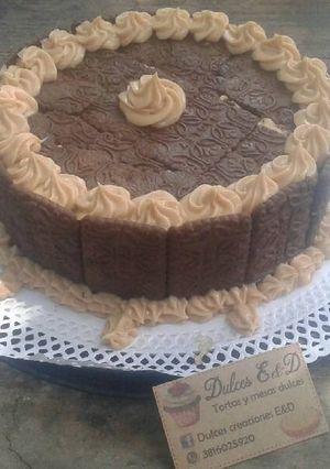 Una foto de Chocotorta