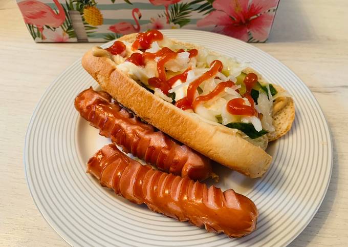 Hot-dog | Andrea von Sattler receptje - Cookpad receptek